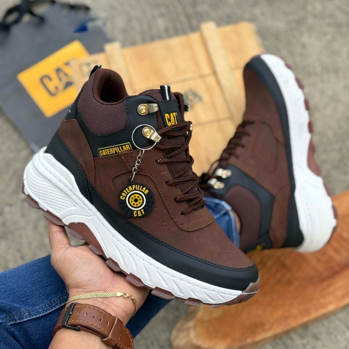 Nueva Colección | Botas Cat caballero | Todas las tallas disponibles 🎁 llavero CAT de regalo HOY 30% DCTO