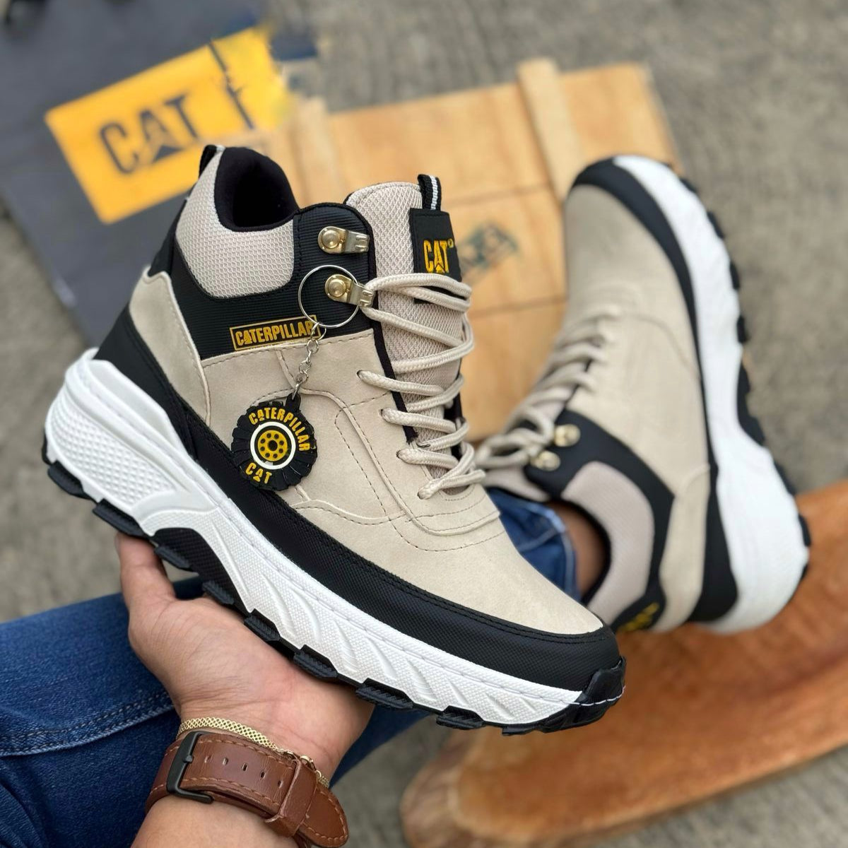 Nueva Colección | Botas Cat caballero | Todas las tallas disponibles 🎁 llavero CAT de regalo HOY 30% DCTO