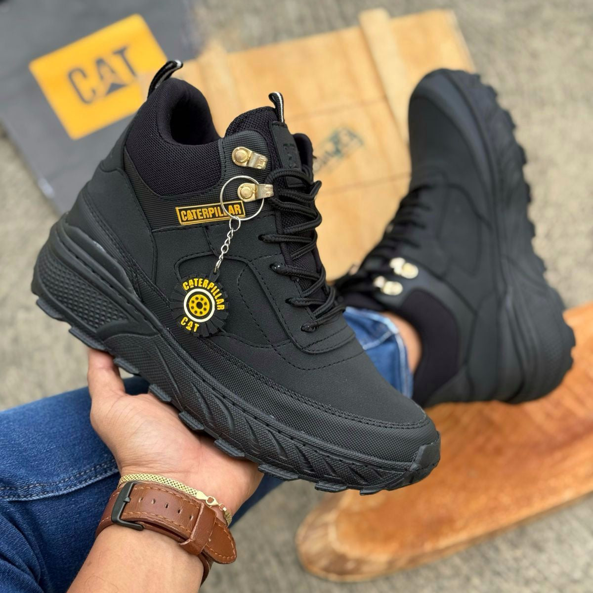 Nueva Colección | Botas Cat caballero | Todas las tallas disponibles 🎁 llavero CAT de regalo HOY 30% DCTO