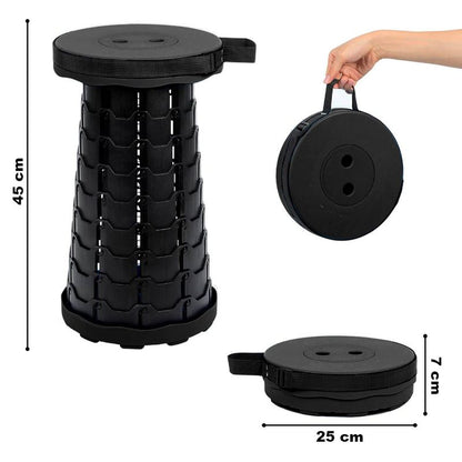 Silla plegable portátil redonda y liviana de alta resistencia- Para todo tipo de actividades🎁Hoy lleva la 2da con 50%DCTO