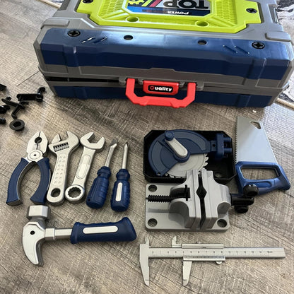 Kit de herramientas Manitas Constructoras - Maletin convertible | Aprendizaje, juego y creatividad sin pantallas.