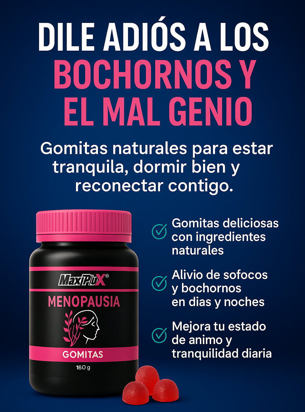Gomitas para la menopausia Maxiplus