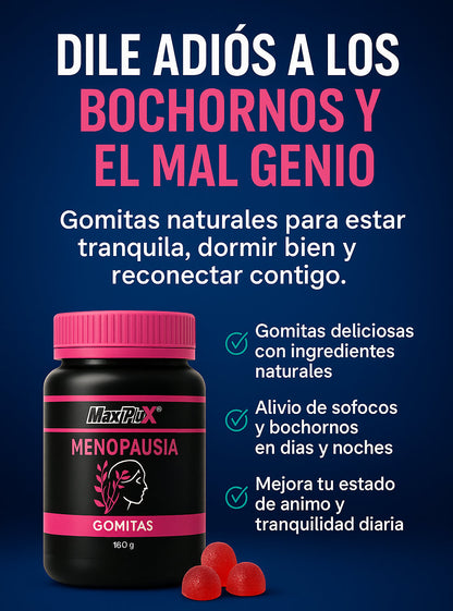 Gomitas para la menopausia Maxiplus