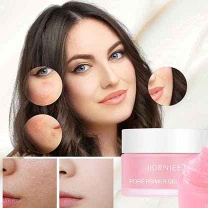 Jiorniee Primer en gel para todo tipo de Piel | Difumina eficazmente los poros y crea una tez sin imperfecciones