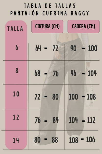 Nueva colección | Pantalón Cuerina estilo Baggy para Mujer - Todas las tallas disponibles🎁Llévalo con 30% DCTO