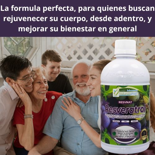 Resveratrol | El multivitamínico para lucir y sentirse más joven - 1 unidad x 400ml