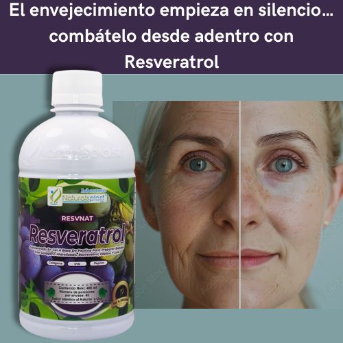 Resveratrol | El multivitamínico para lucir y sentirse más joven - 1 unidad x 400ml