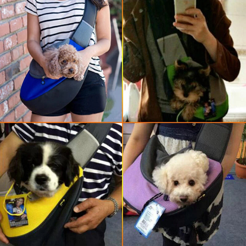 Cargador de mascotas, con malla transpirable - Seguro, cómodo y ajustable 🎁 HOY 50%DCTO